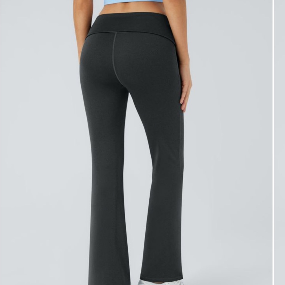 Halara High Waisted Fold over Leggings - Picture 3 of 14